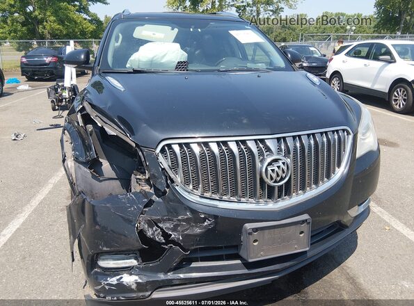 5GAKVBKD8HJ133750 2017 BUICK ENCLAVE Black Front view