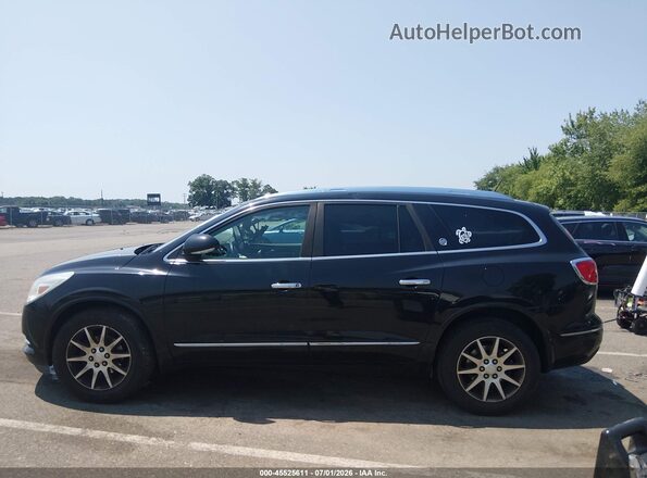 5GAKVBKD8HJ133750 2017 BUICK ENCLAVE Black 360 interior view