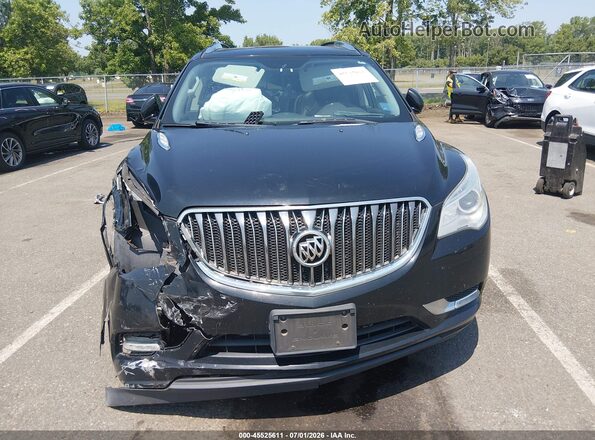 5GAKVBKD8HJ133750 2017 BUICK ENCLAVE Black Instrument cluster view