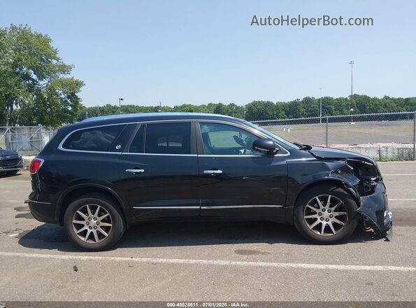 5GAKVBKD8HJ133750 2017 BUICK ENCLAVE Black Rear interior view