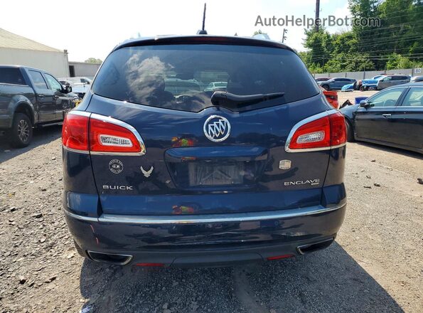5GAKVBKD8HJ137104 2017 BUICK ENCLAVE Blue Вид ззаду
