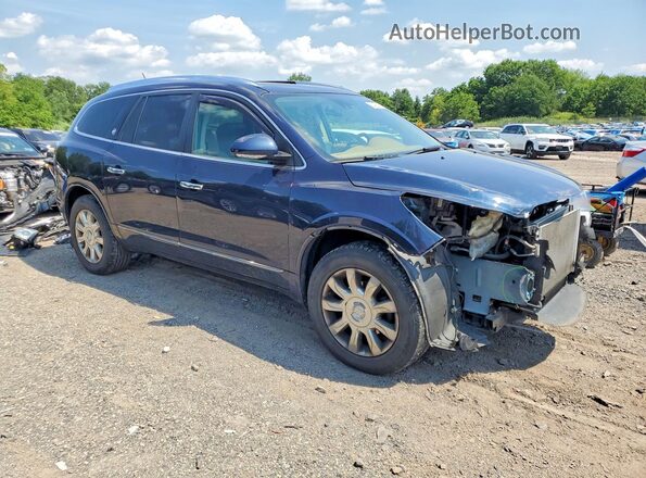 5GAKVBKD8HJ137104 2017 BUICK ENCLAVE Blue Передня права чверть