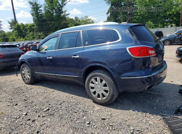 5GAKVBKD8HJ137104 2017 BUICK ENCLAVE Blue Задня ліва чверть