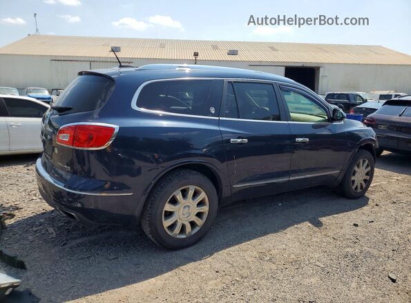 5GAKVBKD8HJ137104 2017 BUICK ENCLAVE Blue Задня права чверть