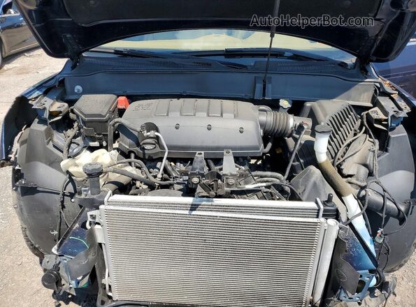 5GAKVBKD8HJ137104 2017 BUICK ENCLAVE Blue Вид підкапотного простору