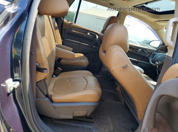 5GAKVBKD8HJ137104 2017 BUICK ENCLAVE Blue Вид задньої частини салону