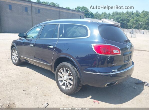 5GAKVBKD8HJ152265 2017 BUICK ENCLAVE Dark Blue Հետևի ձախ