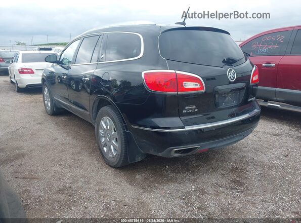 5GAKVBKD8HJ333964 2017 BUICK ENCLAVE Black უკანა მარცხენა