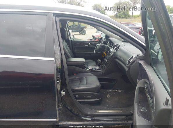 5GAKVBKD8HJ333964 2017 BUICK ENCLAVE Black წინა სალონის ხედი