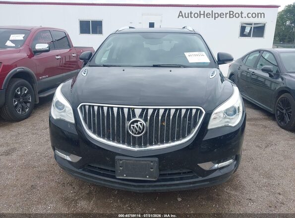 5GAKVBKD8HJ333964 2017 BUICK ENCLAVE Black ხელსაწყოთა პანელის ხედი