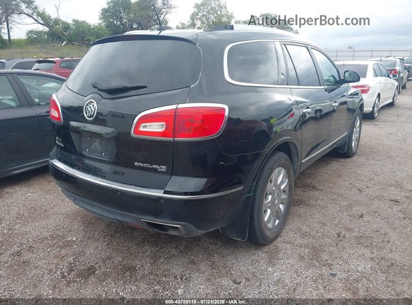 5GAKVBKD8HJ333964 2017 BUICK ENCLAVE Black უკანა მარჯვენა