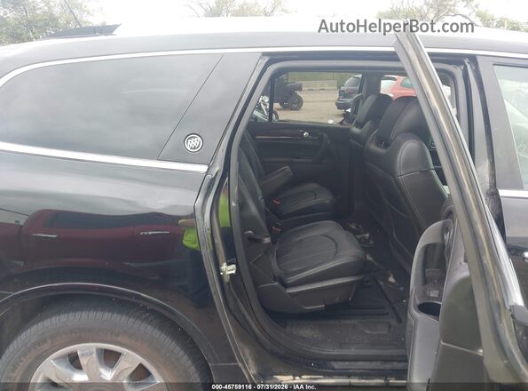 5GAKVBKD8HJ333964 2017 BUICK ENCLAVE Black VIN კოდის სტიკერის ხედი