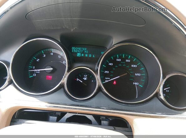 5GAKVBKD9GJ109648 2016 BUICK ENCLAVE Tan Vista de los asientos traseros