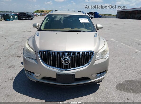 5GAKVBKD9GJ109648 2016 BUICK ENCLAVE Tan Vista del cuadro de instrumentos