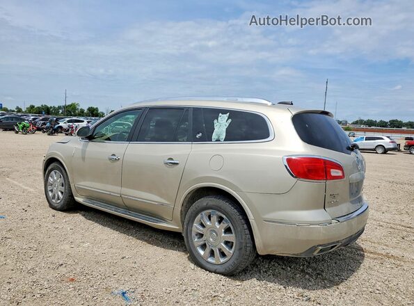 5GAKVBKD9GJ111738 2016 BUICK ENCLAVE Золотой Задняя левая четверть