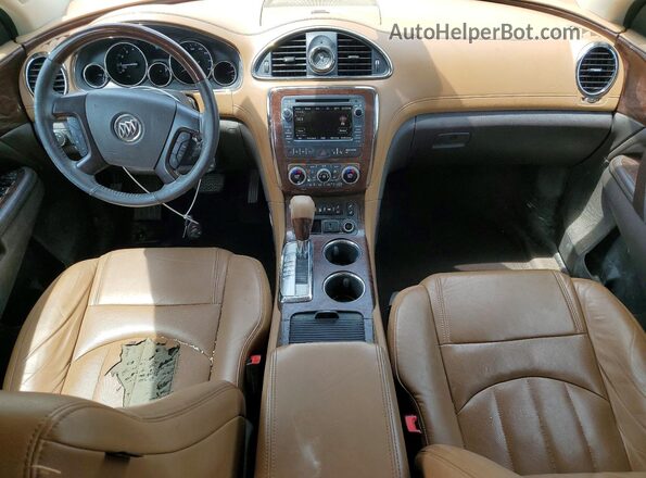 5GAKVBKD9GJ111738 2016 BUICK ENCLAVE Золотой Вид панели приборов