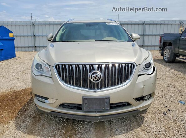 5GAKVBKD9GJ111738 2016 BUICK ENCLAVE Золотой Вид спереди