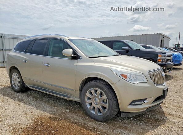 5GAKVBKD9GJ111738 2016 BUICK ENCLAVE Золотой Передняя правая четверть