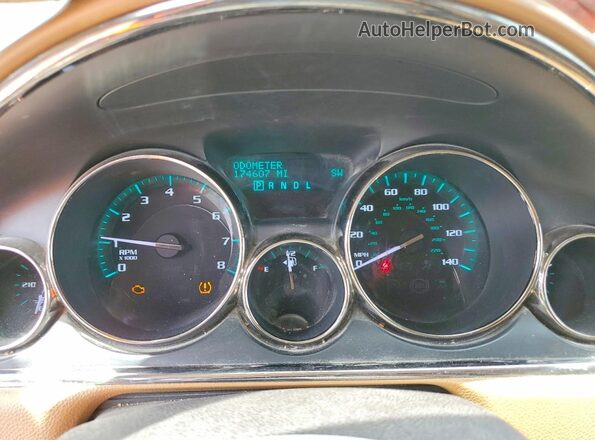 5GAKVBKD9GJ111738 2016 BUICK ENCLAVE Золотой Вид щитка приборов