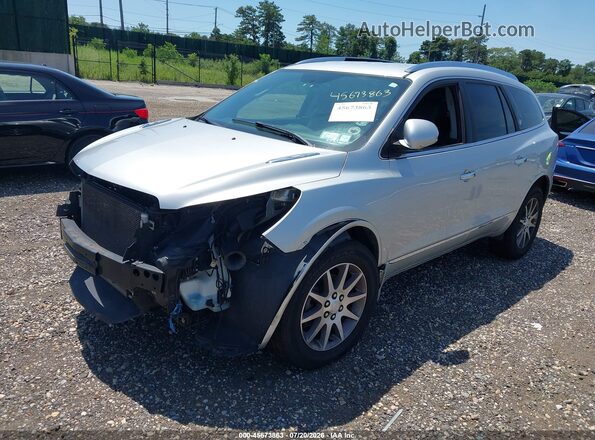 5GAKVBKD9GJ170627 2016 BUICK ENCLAVE Silver Vista tres cuartos delantera izquierda