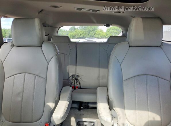 5GAKVBKD9GJ261140 2016 BUICK ENCLAVE White Հետևի նստատեղերի տեսք