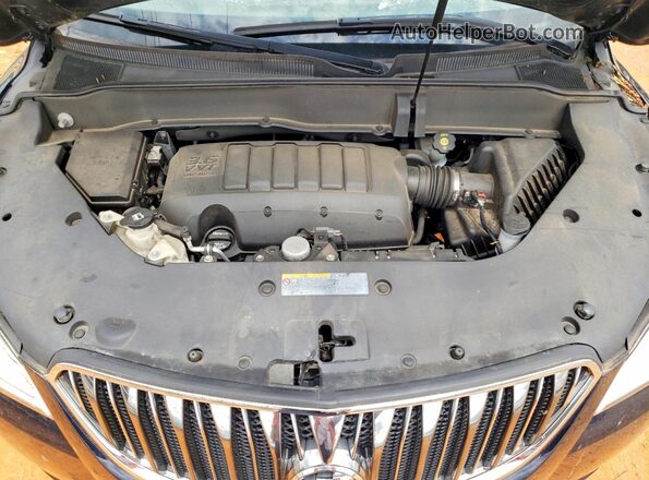 5GAKVBKD9HJ124880 2017 BUICK ENCLAVE Blue Engine compartment view