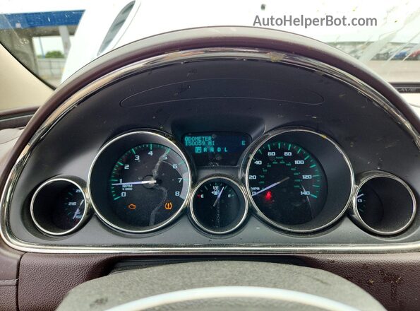 5GAKVBKDXGJ223156 2016 BUICK ENCLAVE White Instrument cluster view