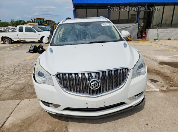5GAKVBKDXGJ223156 2016 BUICK ENCLAVE White Front view