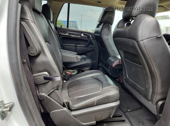 5GAKVBKDXGJ223156 2016 BUICK ENCLAVE White Rear seats view
