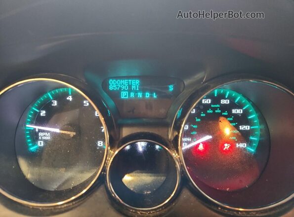5GAKVBKDXGJ317859 2016 BUICK ENCLAVE Black Widok zestawu wskaźników
