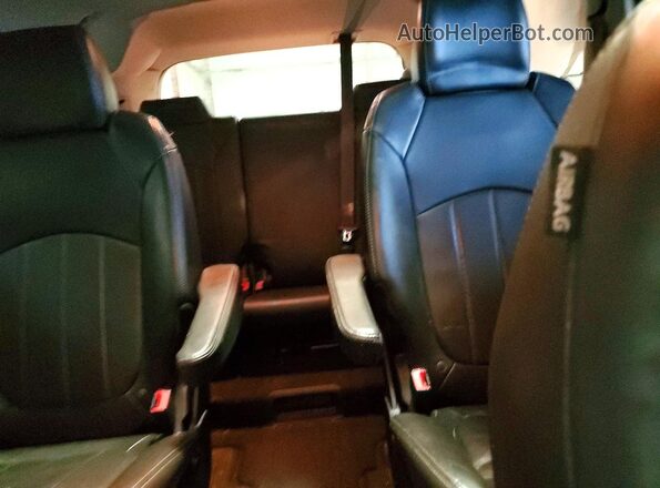 5GAKVBKDXGJ317859 2016 BUICK ENCLAVE Black Widok tylnych siedzeń