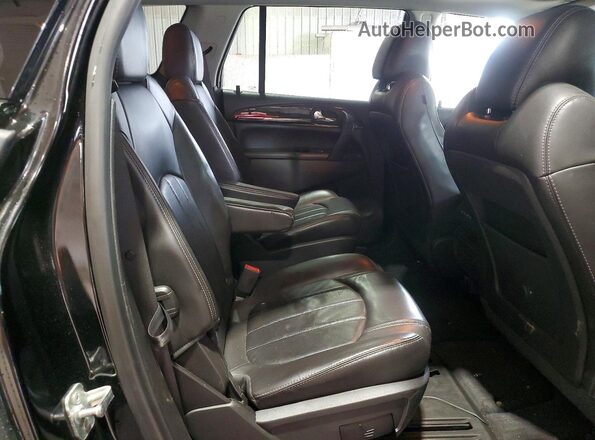5GAKVCKD0GJ173244 2016 BUICK ENCLAVE Black უკანა სალონის ხედი