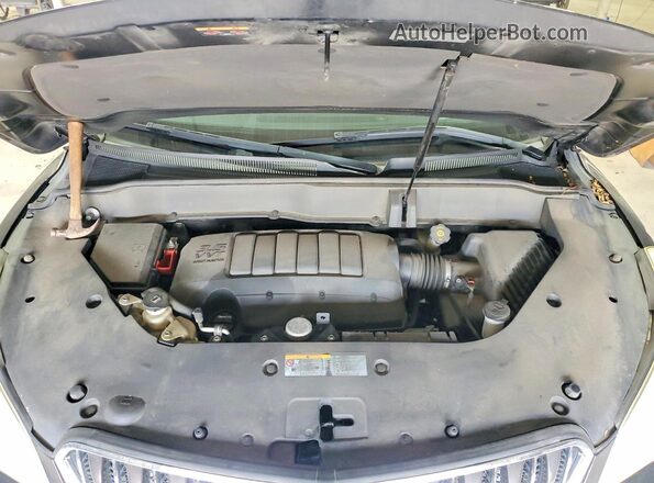 5GAKVCKD0GJ173244 2016 BUICK ENCLAVE Black ძრავის განყოფილების ხედი