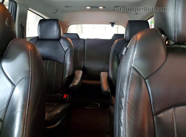 5GAKVCKD0GJ173244 2016 BUICK ENCLAVE Black უკანა სავარძლების ხედი