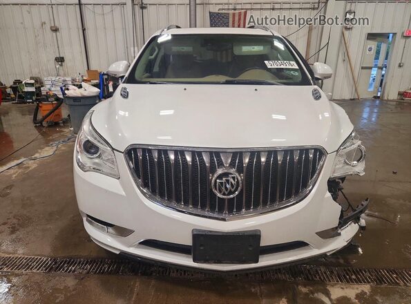 5GAKVCKD2HJ143275 2017 BUICK ENCLAVE White Vista frontal