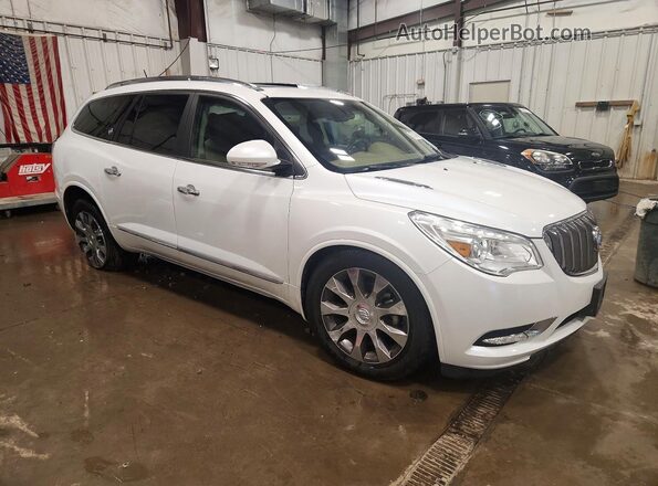 5GAKVCKD2HJ143275 2017 BUICK ENCLAVE White Delantero derecho