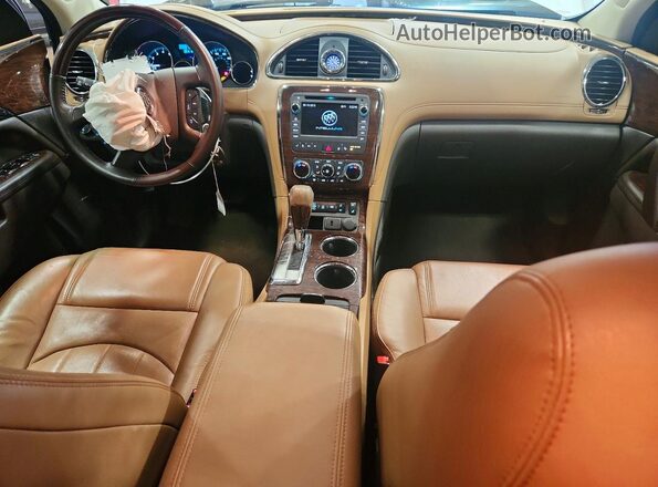 5GAKVCKD2HJ143275 2017 BUICK ENCLAVE White Vista del salpicadero