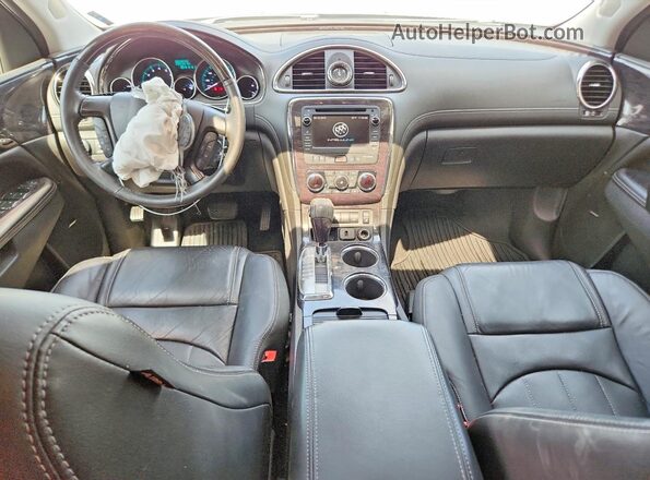 5GAKVCKD2HJ226673 2017 BUICK ENCLAVE Black Dashboard view