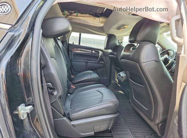5GAKVCKD2HJ226673 2017 BUICK ENCLAVE Black Rear interior view