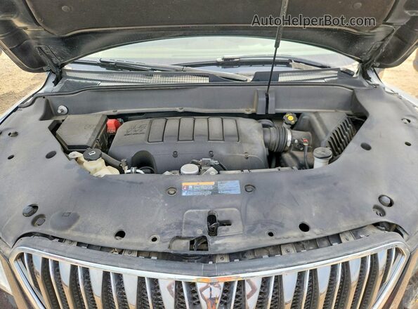 5GAKVCKD2HJ289921 2017 BUICK ENCLAVE Черный Вид подкапотного пространства