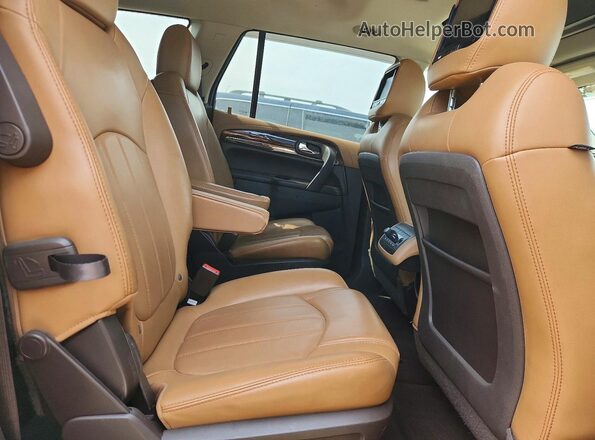 5GAKVCKD2HJ289921 2017 BUICK ENCLAVE Черный Вид задней части салона