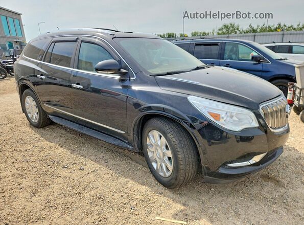 5GAKVCKD2HJ289921 2017 BUICK ENCLAVE Черный Передняя правая четверть