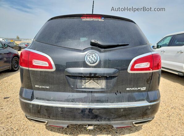 5GAKVCKD2HJ289921 2017 BUICK ENCLAVE Черный Вид сзади