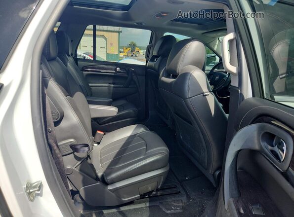 5GAKVCKD2HJ305809 2017 BUICK ENCLAVE White Vista de los asientos traseros