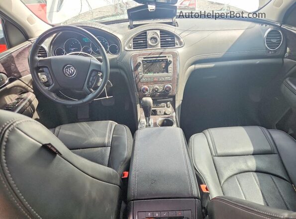 5GAKVCKD2HJ305809 2017 BUICK ENCLAVE White Vista del salpicadero