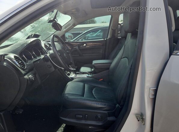 5GAKVCKD2HJ305809 2017 BUICK ENCLAVE White Vista interior delantera