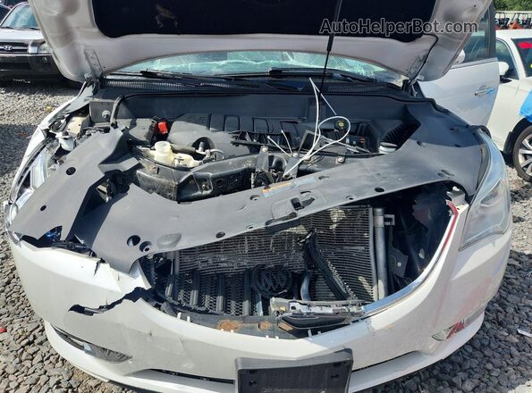5GAKVCKD2HJ305809 2017 BUICK ENCLAVE White Vista interior trasera
