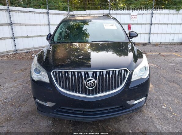 5GAKVCKD2HJ340950 2017 BUICK ENCLAVE Black Սարքավորումների վահանակի տեսք