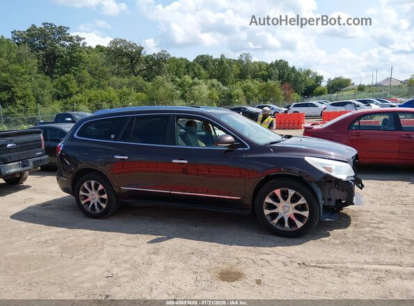 5GAKVCKD3GJ177403 2016 BUICK ENCLAVE Dark Brown 360 interior view
