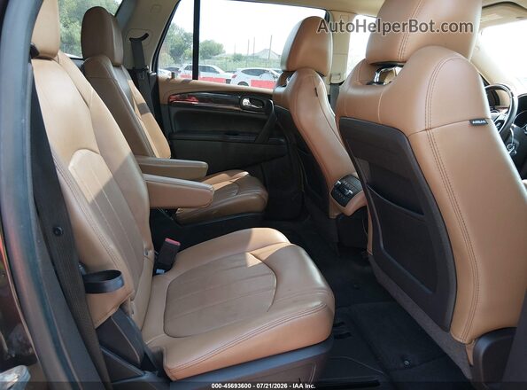5GAKVCKD3GJ177403 2016 BUICK ENCLAVE Dark Brown VIN sticker view